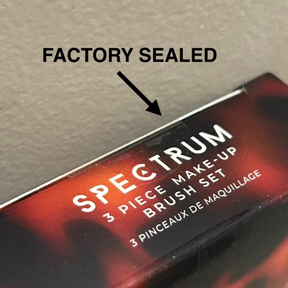 NWT 3pc SPECTRUM Pantherine Multi-Tasking Synthetic Makeup Brush Set - Picture 2 of 8